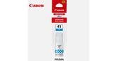 CANON INK PIXMA G3420 REFILL TANK BOTTLES GI-41 CYAN - CompuMe